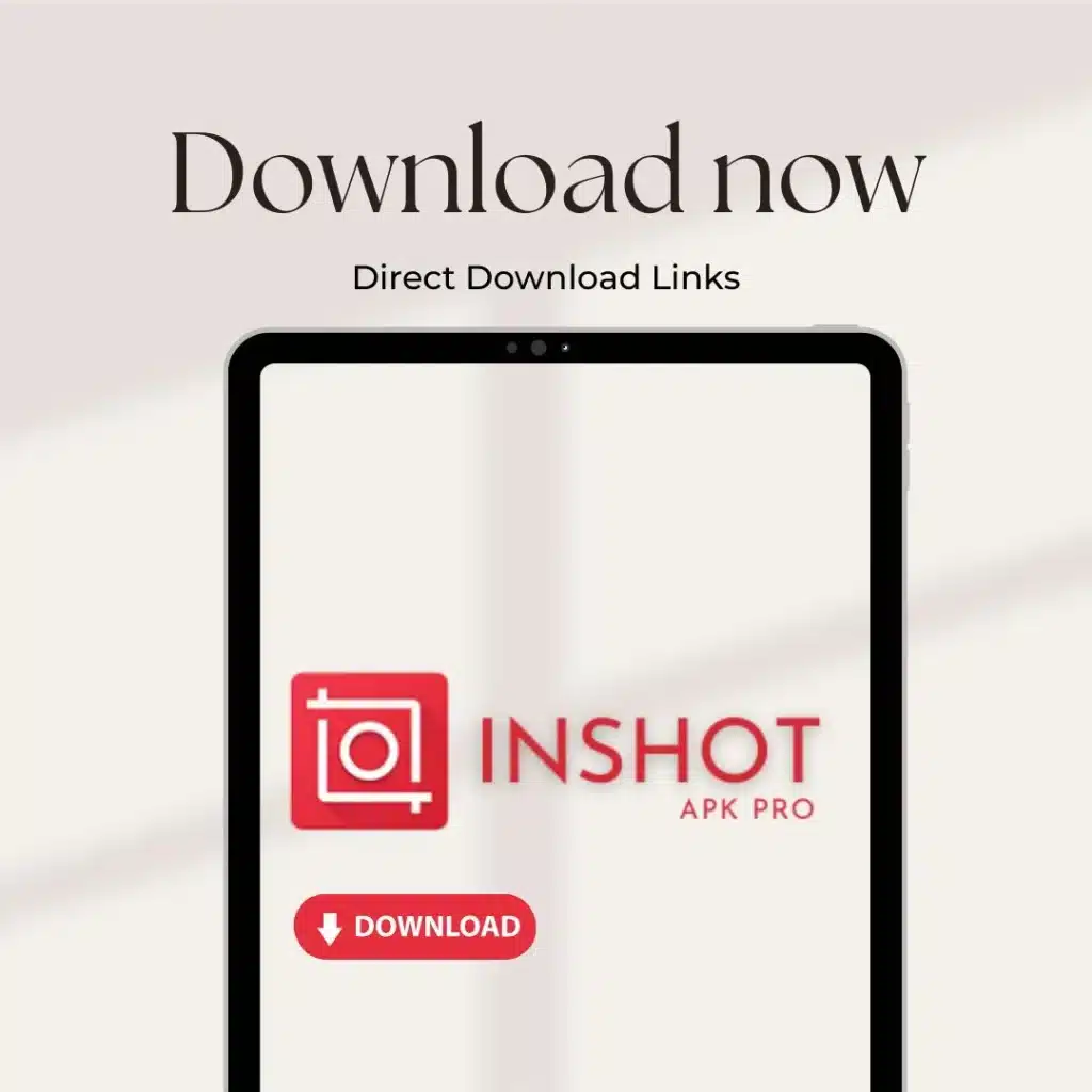 INSHOT PRO APK download now banner