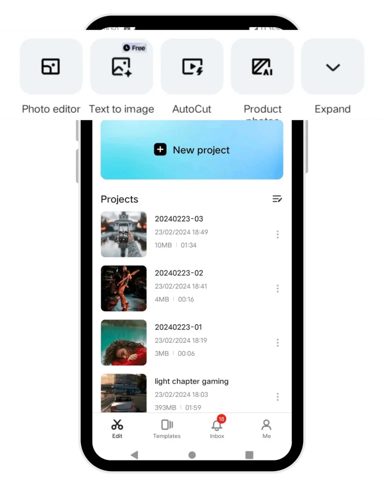 Latest Editing Tools of InShot pro APK